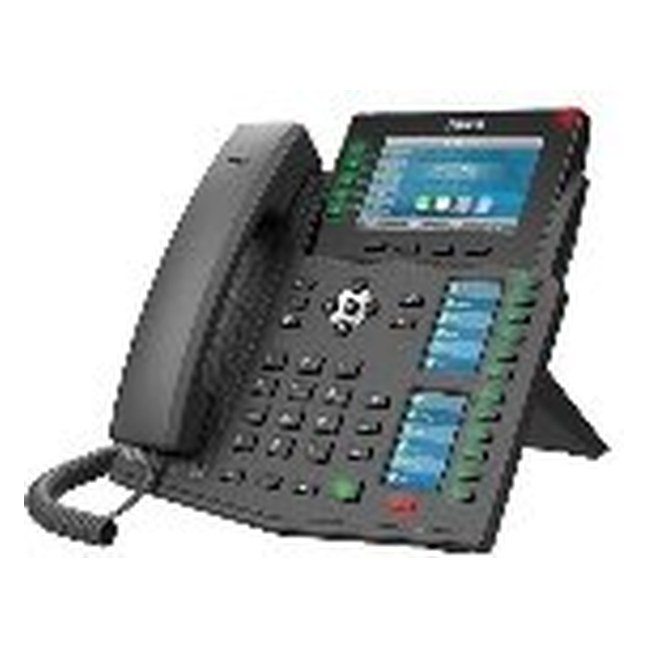[X6U] Fanvil economical gigabit phone,2 lines, POE, IPv6，1000 phonebook，2.28inch B/W screen with backlight