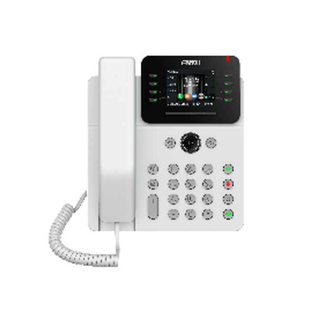 [V62G-WHI] Fanvil economical gigabit phone,2 lines, POE, IPv6，1000 phonebook，2.28inch B/W screen with backlight