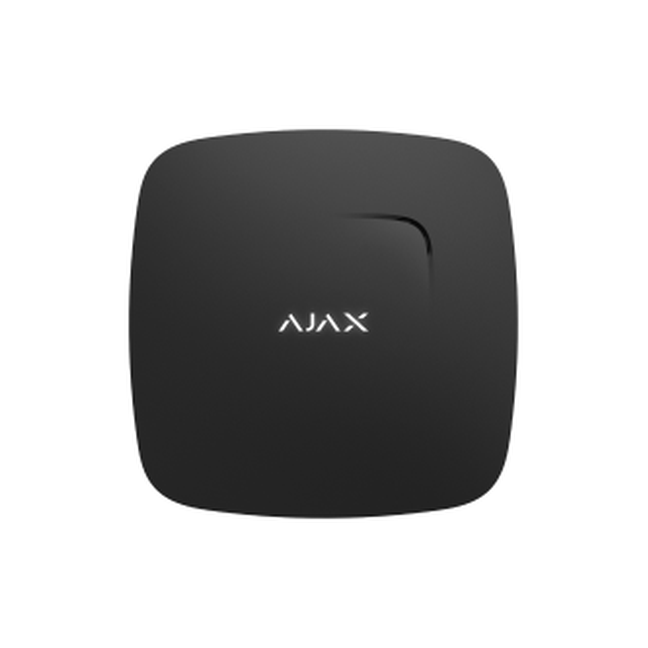 Wireless smoke and heat detector with sounder