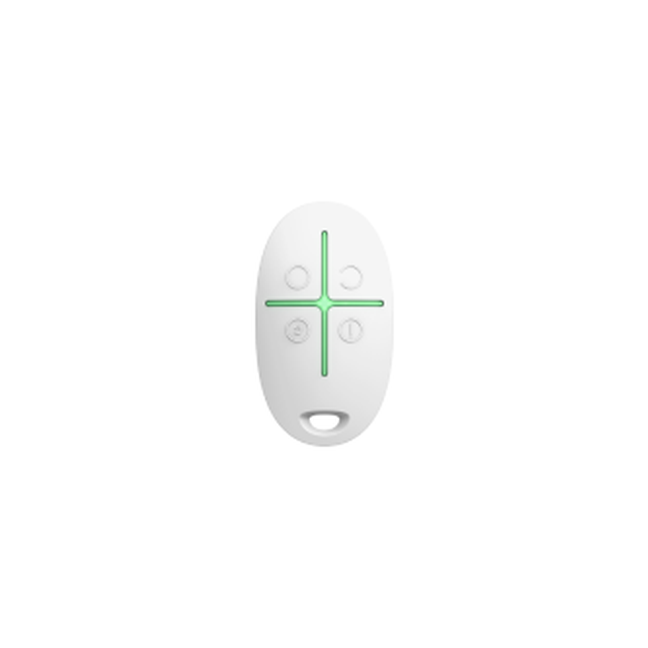 Two-way wireless key fob with panic button