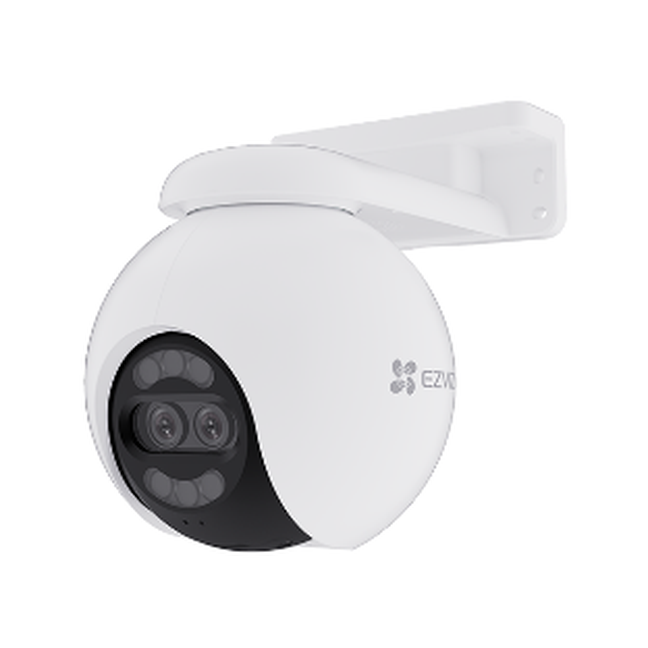EZVIZ Pan and Tilt 360 outdoor Camera 8MP, outdoor security camera that features dual lenses, 4K…