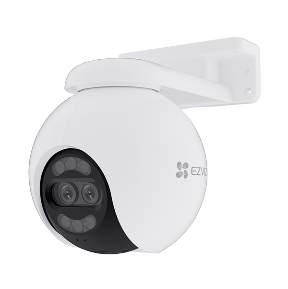 [CS-H80X-R100-8G82WKFL] EZVIZ Pan and Tilt 360 outdoor Camera 8MP, outdoor security camera that features dual lenses, 4K…