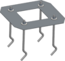[DIMA PRO36 UL] BFT DIMA PRO36 UL foundation template and clamps for atm light kit on maxima ultra