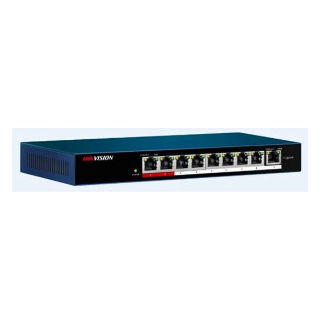 8-Port 100 Mbps Unmanaged PoE Switch - 65 W