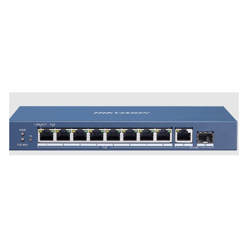 HIKVISION 24 Port 10/100Mbps Fast Ethernet Smart POE Switch high power - 370W.