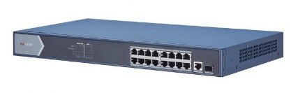 [DS-3E1518P-SI] HIKVISION 16 Port Gigabit Smart POE Switch - high power 225 W.