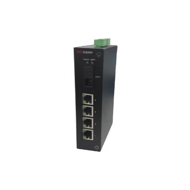Hikvision 100M 4-Port Network Optical Fiber Receiver + POWER SUPPLY 48V 3.13A,150W