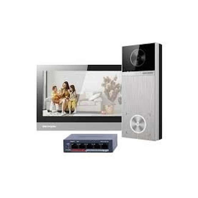[DS-KIS611-S] IP video intercom kit for villa including card reader without switch
