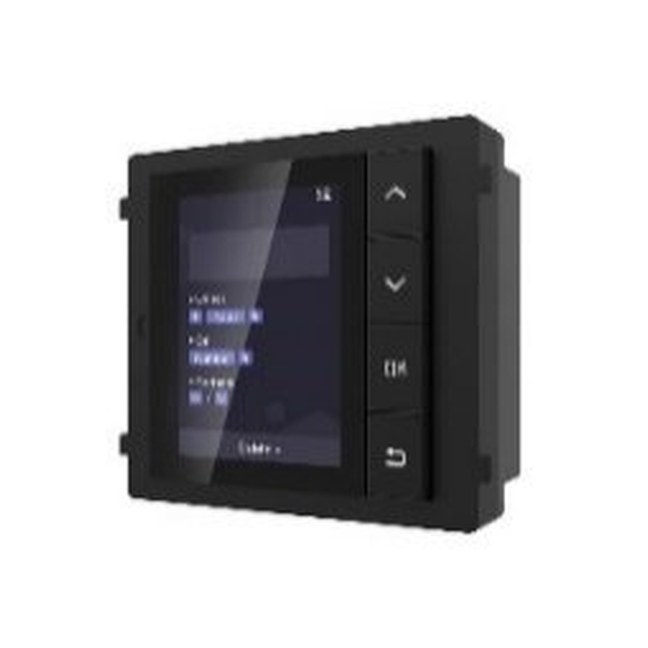 [DS-KD-DIS] KD8 Series Pro Modular Door Station 3.5 inch LCD screen, 4 buttons, backlight, IP65 ,Dial number…