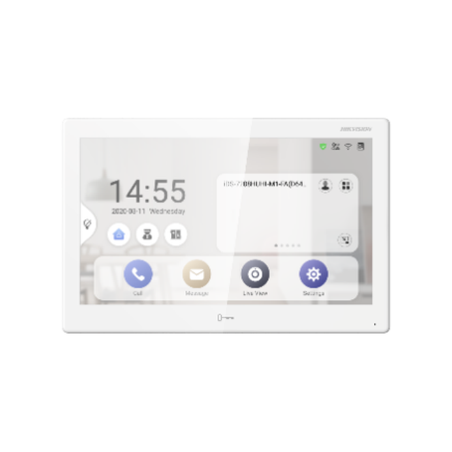 [DS-KH9310-WTE1] HIKVISION Android Indoor Station (7-inch colorful touch screen with resolution 1024 × 600)