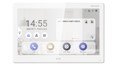 [DS-KH9310-WTE1] HIKVISION Android Indoor Station (7-inch colorful touch screen with resolution 1024 × 600)