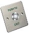 [DS-K7P01] Aluminum alloy panel, metal button; Dimension(L×W×H): 86×86×20mm(3.39×3.39×0.79").