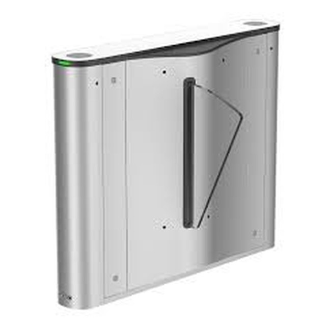 [DS-K3Y411BX-L/MPg-Dp55] HIKVISION Value Flap Barriers built in card reader and support face device terminal - Right side.