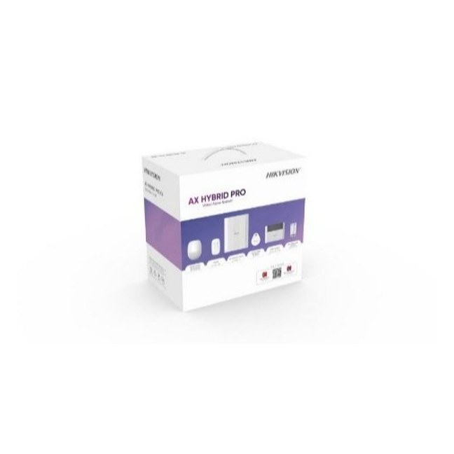 [DS-PHA64-Kit-WB] AX Hybrid Pro Kit（433MHz） DS-PHA64-LP(B) *1 DS-PK1-LRT-HWB *1 DS-PD1-MC-WS *1 DS-PDP18-EG2(B) *2…