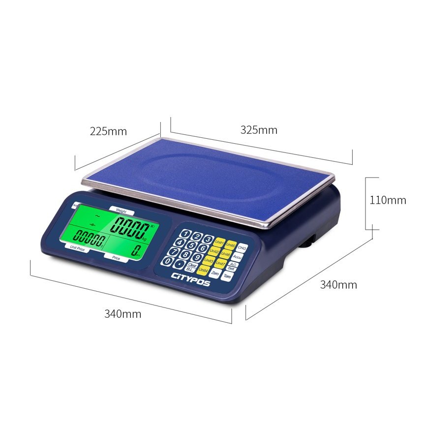 [CP-WS113] 30KG LCD PRICE COMPUTING SCALE
