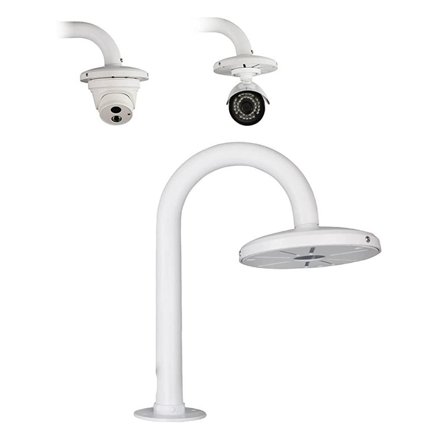 Telescopic bracket 500mm length/with customized plate