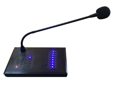 8 Zones Remote Paging Microphone