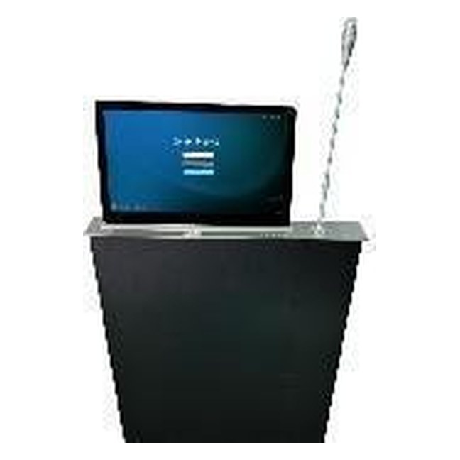 [D7615PT] 15.6" Full HD Condenser Ultra-thin Conference Terminal with Lifting Monitor & Microphone