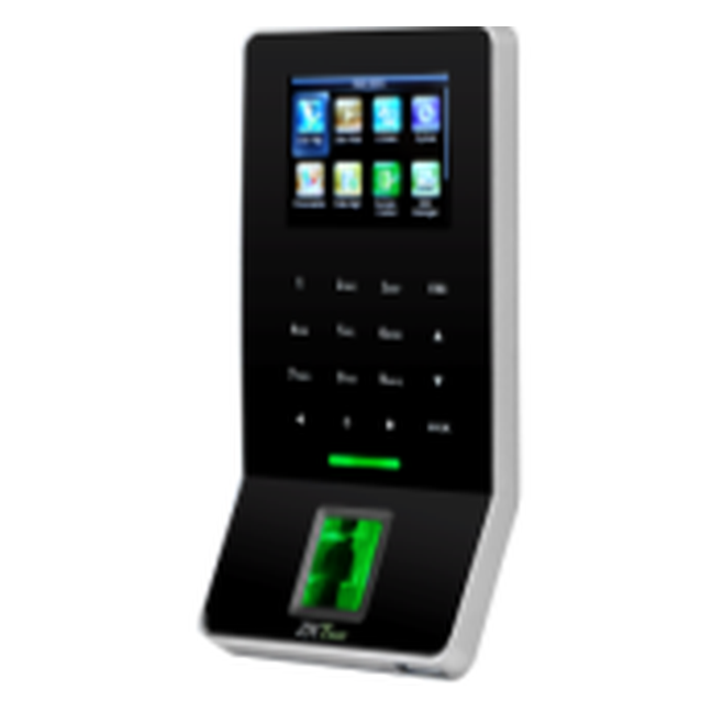 [F22-BLA] 2.4" Color Display Access Control and Fingerprint Time Attendance Terminal (Black)