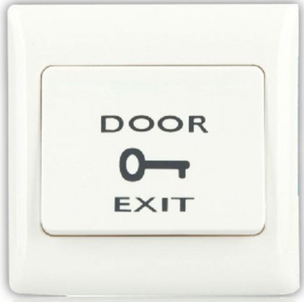 [EX-802] Exit button plastic 86L＊86W＊20T(mm)
