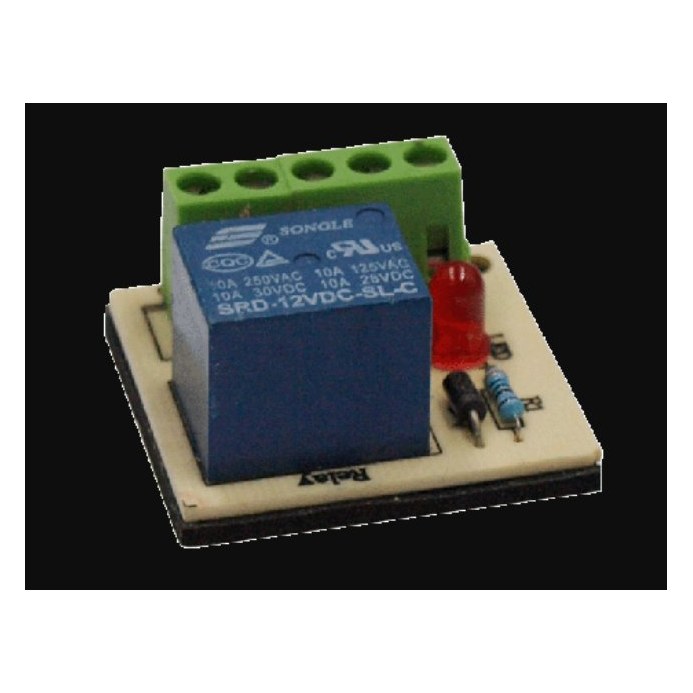 Access control externally-connected module Relay