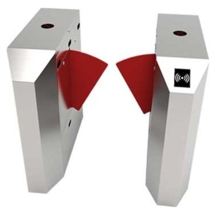[ZK-FBL2011] RFID smart card identification single wing gate