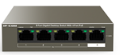 [G1105P-4-63W] 5-Port Gigabit Desktop Switch with 4-Port PoE