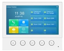 Fanvil economical gigabit phone,2 lines, POE, IPv6，1000 phonebook，2.28inch B/W screen with backlight
