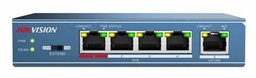 HIKVISION 4 Port Fast Ethernet Smart POE Switch - low power - 38 W