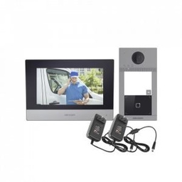 IP video intercom kit DS-KV8113-WME1 x1 & DS-KH6320-WTE1 x1 with out switch - outdoor and indoor…