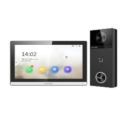 IP video intercom kit for villa with card reader