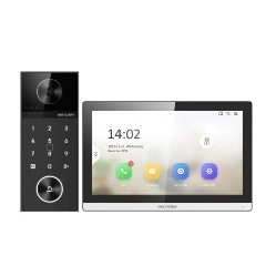 IP video intercom kit for villa with card reader and password