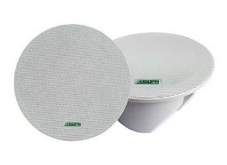 10W 6.5" Frame-less Coaxial Ceiling Speaker with Cover
