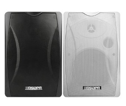30W Wall Mount Speaker with Power Tap (Blackcolor)