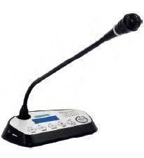 Desktop Delegate Microphone with Voting Function
