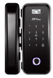 Fingerprint/Password Hybrid Verification Glass Door Lock-Left - for Glass Doors